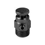 Воздухоотводчик Carlo Poletti V040 1/2", антрацит Воздухоотводчик Carlo Poletti V040 1/2", антрацит