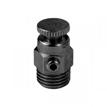 Воздухоотводчик Carlo Poletti V040 1/2", антрацит