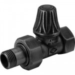 Вентиль нижний Carlo Poletti V678 1/2" проходной, антрацит Вентиль нижний Carlo Poletti V678 1/2" проходной, антрацит