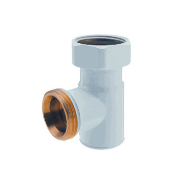 Вентиль на обратную подводку Hummel Designtechnik 1/2"x3/4" угловой, белый (RAL 9016)