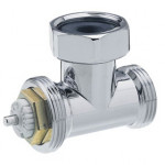 Термовентиль Hummel G1/2"xG3/4" угловой, блестящий хром Термовентиль Hummel G1/2"xG3/4" угловой, блестящий хром