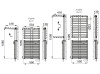 Электрический полотенцесушитель IRSAP GET UP Electric 550х1076