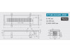 Внутрипольные конвекторы iTermic ITT Maxi, высота 140 мм, глубина 250 мм
