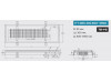 Внутрипольные конвекторы iTermic ITT, высота 80 мм, глубина 300 мм