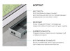 Внутрипольные конвекторы iTermic ITT, высота 110 мм, глубина 400 мм