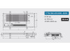 Внутрипольные конвекторы iTermic ITTB, высота 90 мм, глубина 400 мм