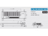 Внутрипольные конвекторы iTermic ITTBL, высота 90 мм, глубина 280 мм