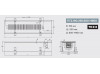 Внутрипольные конвекторы iTermic ITTZ Maxi, высота 190 мм, глубина 250 мм