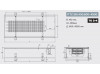 Внутрипольные конвекторы iTermic ITTZ Maxi, высота 190 мм, глубина 400 мм