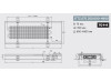 Внутрипольные конвекторы iTermic ITTZ, высота 75 мм, глубина 350 мм