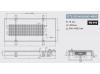 Внутрипольные конвекторы iTermic ITTZ, высота 75 мм, глубина 400 мм