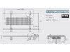 Внутрипольные конвекторы iTermic ITTZ, высота 90 мм, глубина 200 мм