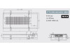 Внутрипольные конвекторы iTermic ITTZ, высота 90 мм, глубина 400 мм