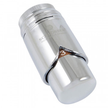 Термостатическая головка SCHLOSSER Brillant M30x1,5 SH, хром