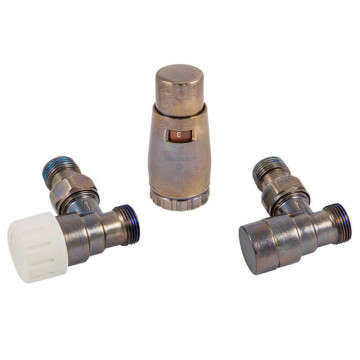 Комплект термостатический SCHLOSSER Elegant Mini 1/2"xM22x1,5 угловой, Technoline