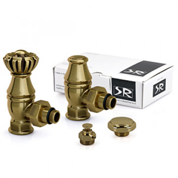 SR Rubinetterie Комплект серия Liberty 1/2"х3/4" угловой, цвет бронза, арт. 0320-2000Z000