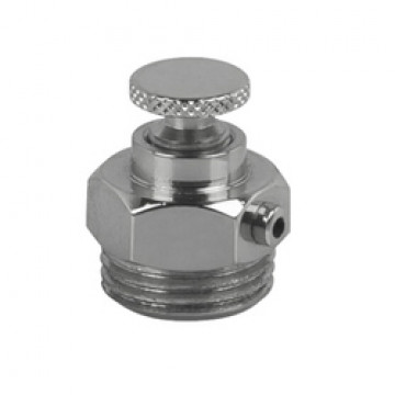 SR Rubinetterie Воздухоотводчик ручной 1/2" "ретро", цвет хром, арт. 0327-1500С000