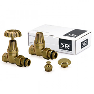 SR Rubinetterie Комплект серия Old Style, 1/2" прямой, цвет бронза, арт. К338-1500Z000