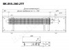 Внутрипольные конвекторы VITRON ВК, высота 55 мм, глубина 260 мм (2-трубный теплообменник) - купить в магазине HeatDesign.ru