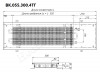 Внутрипольные конвекторы VITRON ВК, высота 55 мм, глубина 300 мм (4-трубный теплообменник) - купить в магазине HeatDesign.ru