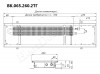 Внутрипольные конвекторы VITRON ВК, высота 65 мм, глубина 260 мм (2-трубный теплообменник) - купить в магазине HeatDesign.ru