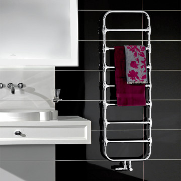 Водяной полотенцесушитель Zehnder Nobis 500х965, хром