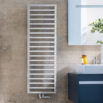 Водяной полотенцесушитель Zehnder Quaro Inox 300х971, нерж.сталь